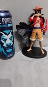 Figurka One Piece Luffy z płaszczem i płomieniem - 18,5 cm wysokości