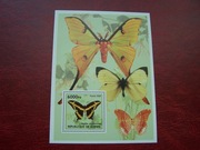 Gwinea 2002 MNH Fauna Owady Motyle