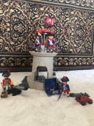 Playmobil zestawy 6680 i 5141 plus figurka i armata