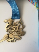 51 Dębno Maraton medal finishera