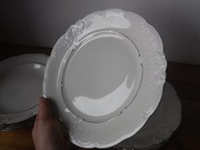 Piękne stare złocone talerze porcelanowe Wawel obiadowe 5 + 5 ZOBACZ 