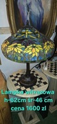 Lampa witrazowa  duza 