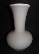 Tarnowiec, wazon szklany Huta Tarnowiec, szkło Prl, vintage