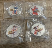 Zestaw 4 1oz srebrnych monet Street Fighter z okazji 30. rocznicy z 2021 r