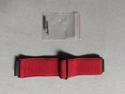 Opaska materiałowa do zegarka Samsung czerwona 