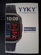 Smartwatch YYKY Matrix C1 zegarek sportowy Bluetooth nieużywany