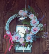 Wianek Wiosenny ręcznie wykonany