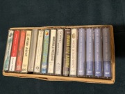 13 sztuk używanych nagranych kaset magnetofonowych