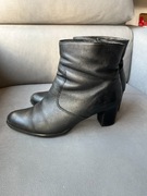 Skórzane botki na obcasie Ara rozmiar 41,5 na jesień wiosnę skóra naturalna