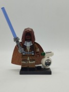 Minifigurka Mace Windu z świata Gwiezdne Wojny Kompatybilna z LEGO