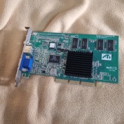 Karta Graficzna ATI Rage 128 Pro 32MB AGP | Rage Theater | Sprawna!