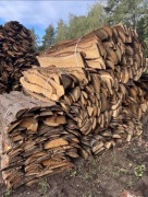 Opoły dębowe, zrzyny, wycinki, metry 