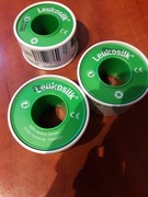 Plaster Leukosilk opatrunkowy 5m x 2,5cm nowy