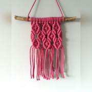 Makrama Makatka Różowa 