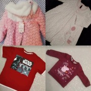 Pakiet odzieży dziecięcej mix rozmiarów 60 sztuk 