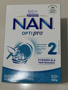 Mleko modyfikowane Nestle NAN OptiPro 2 dla niemowląt> 6 Miesiąca 325g