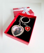 BRELOK ZE ZDJĘCIEM WALENTYNKI UPOMINEK