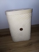 Elegancki kosz na pranie z welwetu kala marki Home&you