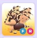 Adopt me! Chocolate chip bat dragon FR (fly, ride)