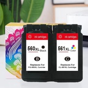 2x Tusz do CANON PG-560 + 561 XL TS5350a TS5353a TS5351a TS7451a