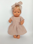 Ubranko dla lalki Miniland 38cm.