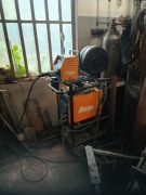 Spawarka Aspa 400 Amper z osprzętem i wózkiem, zestaw warsztatowy