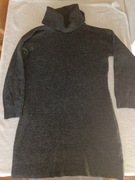 Sweter dlugi, sukienka ciepła M
