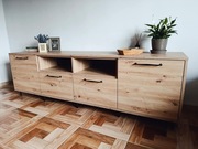 Szafka RTV- dąb artisan Dom Hanny i Nathaniela