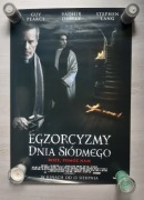 Plakat kinowy z filmu Egzorcyzmy dnia siódmego