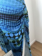 Sukienka MAXI kropki Hiszpanka spaghetti strap 40/L