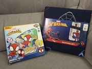 Puzzle magnetyczne Spidey zestaw pościeli bawełnianej Spider Man 140x200