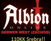 ALBION ONLINE SREBRO SILVER COINS 110KK 110 MLN SERWER WEST AMERYKA