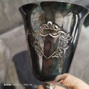                     Kielichy ozdobne srebrne                              