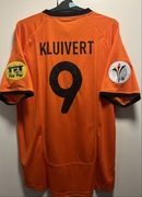 Piłka Nożna Koszulka Patrick Kluivert 9 Holandia Retro Vintage Euro 2000