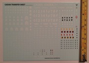 Astra Militarum - Cadian - Transfer Sheet - Kalkomania.