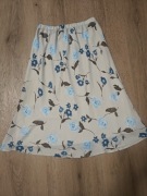 Spódnica w kwiaty na gumce