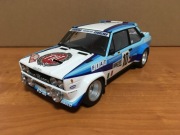 Fiat 131 Abarth "Works" Rally Monte Carlo 1980 Winner, Kyosho, 1:18