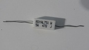 Rezystor ROYAL751 / 5W 47ohm / nowy