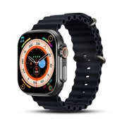Smartwatch HK10 Ultra 3 czarna koperta 2.02 POŁĄCZENIA TRYBY SPORTOWE 