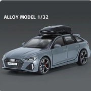 Audi RS6 1:32 otwierane drzwi LED dźwięk prezent