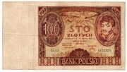 II RP BANKNOT  KRÓLOWA JADWIGA 100ZŁ 1932