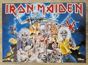 IRON MAIDEN - Duży plakat/poster XL, Format A2 (40 x 55 cm) - JAK NOWY!