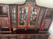 Kredens,Stół+ krzesła, ława, szafka styl Ludwikowski