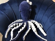 Maskotka ośmiornica handmade