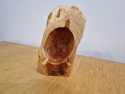 Popielniczka drewniana, ręcznie robiona