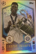 Vini Jr. Trophy Triumph Real Madrid Match Attax 2024/25