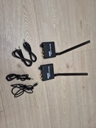 Bezprzewodowy transmiter nadajnik i odbiornik audio 2.4G – 50 m, RCA / AUX