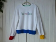 Benetton damska Bluza Regular Fit S M