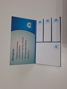 Bloczek z karteczkami samoprzylepnymi logo ERA GSM