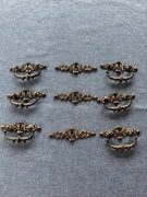 Komplet szyldów do komody eklektycznej